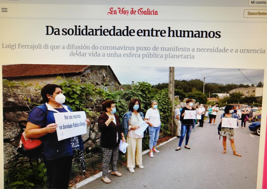 Da solidariedade entre humanos